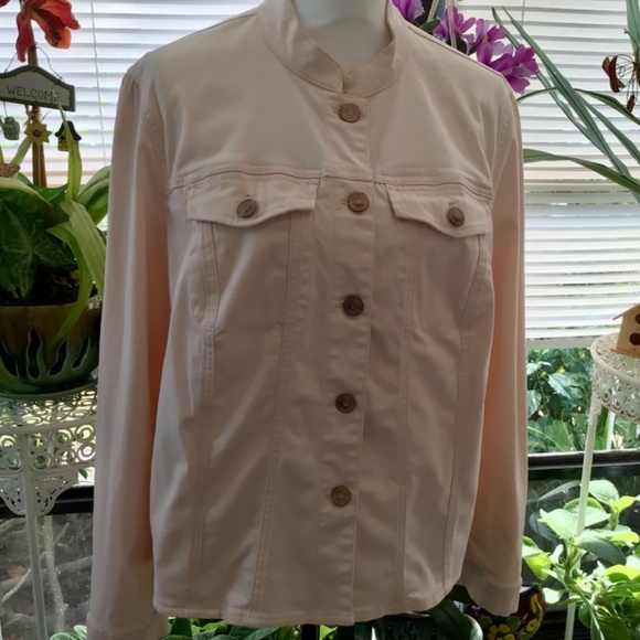 Chico’s pink jacket NWOT - Picture 8 of 15